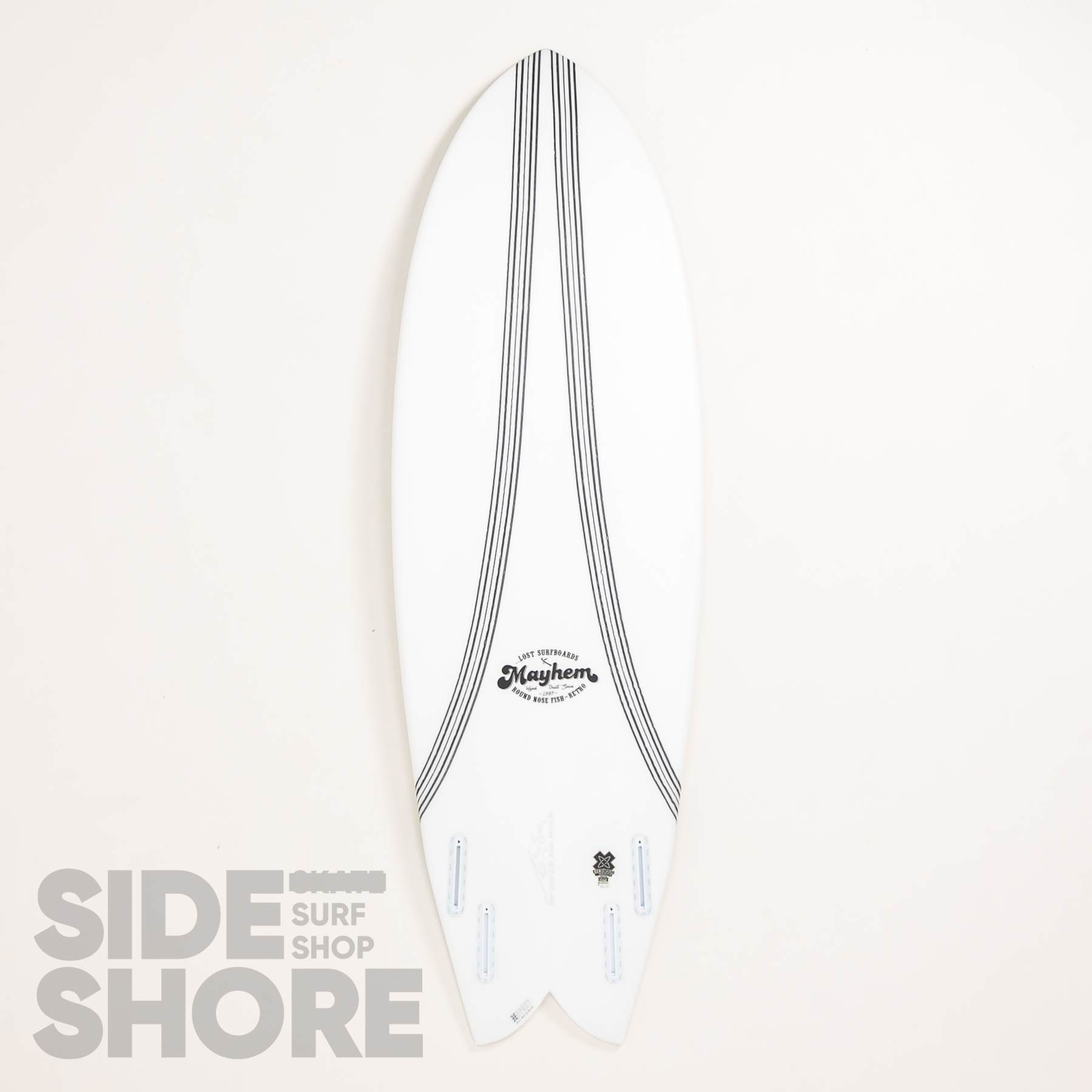 Lost Round Nose Fish Retro - CW - 5'10 x 21.50