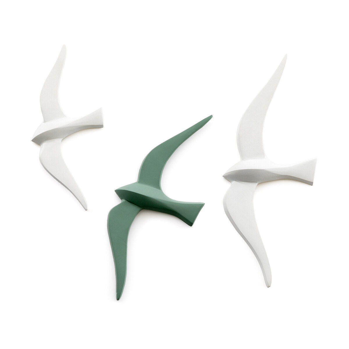 LA REDOUTE INTERIEURS<br>Conjunto de 3 pássaros decorativos de parede, Tuga