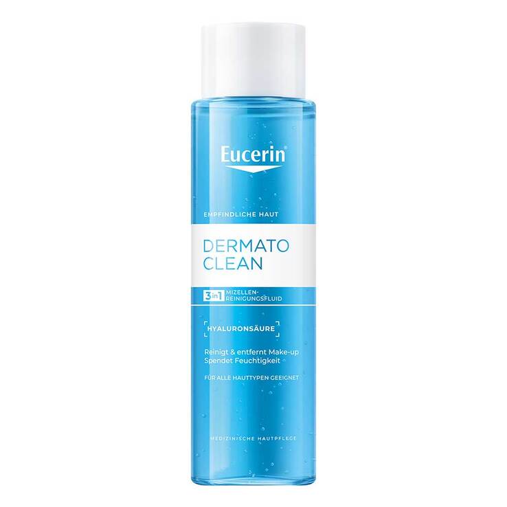 Eucerin Dermatoclean Hyal.Miz.Reinigungsfluid 3in1, 400 ml