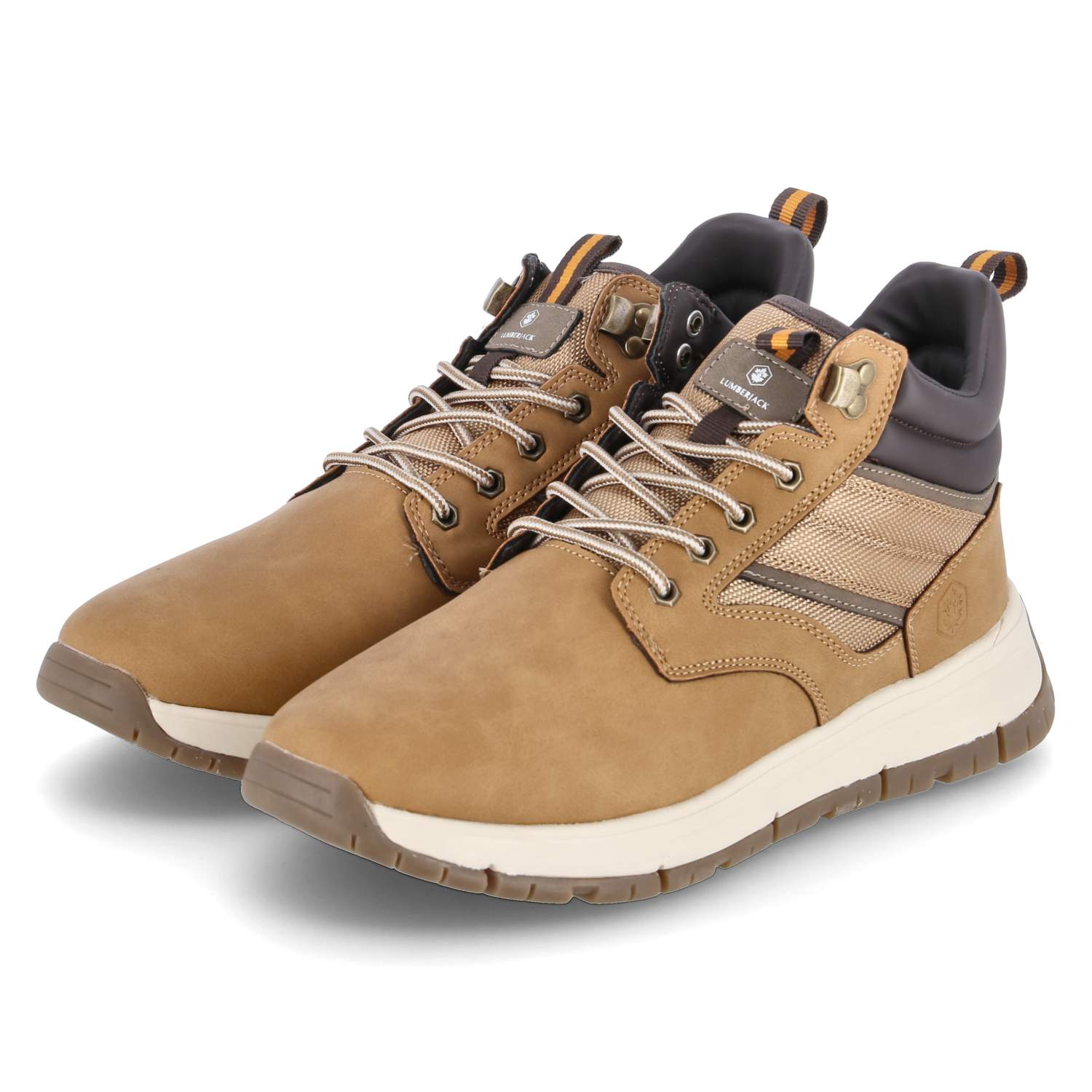 Lumberjack Schnürboots FREEBOUND - tan yellow/dk brown