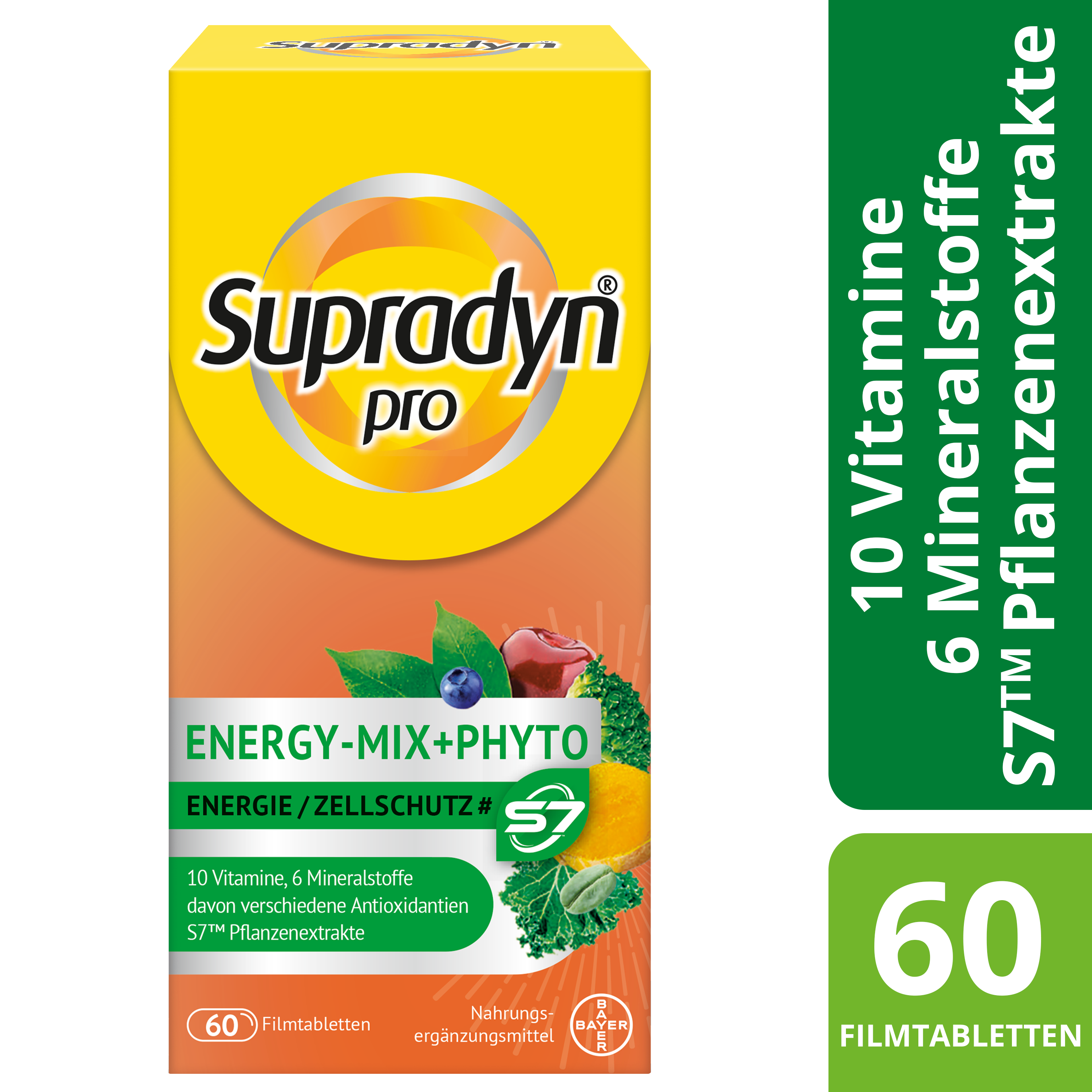 SUPRADYN pro energy-mix+phyto<br>60 Stück, Dose, Filmtablette