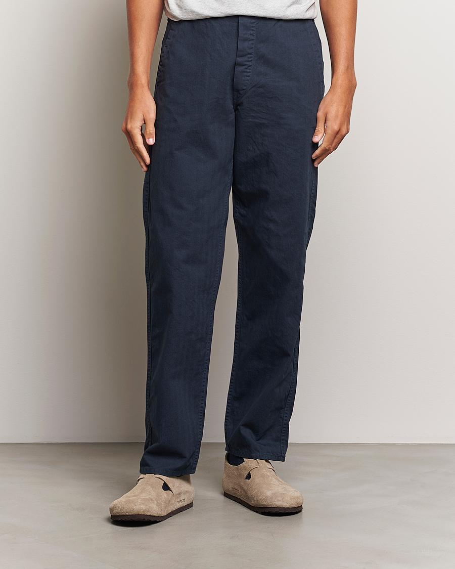 orSlow French Work Pants Navy