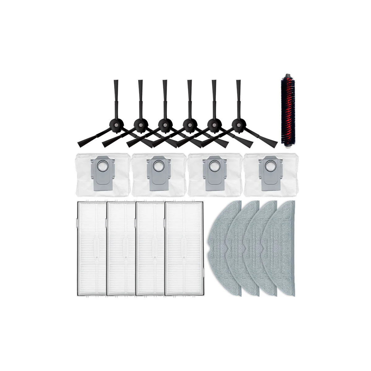 Tilbehør Roborock S8 Pro Ultra, 19 reservedeler