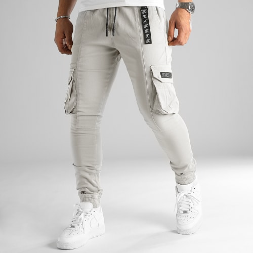 Pantalon Cargo 994 Gris Clair