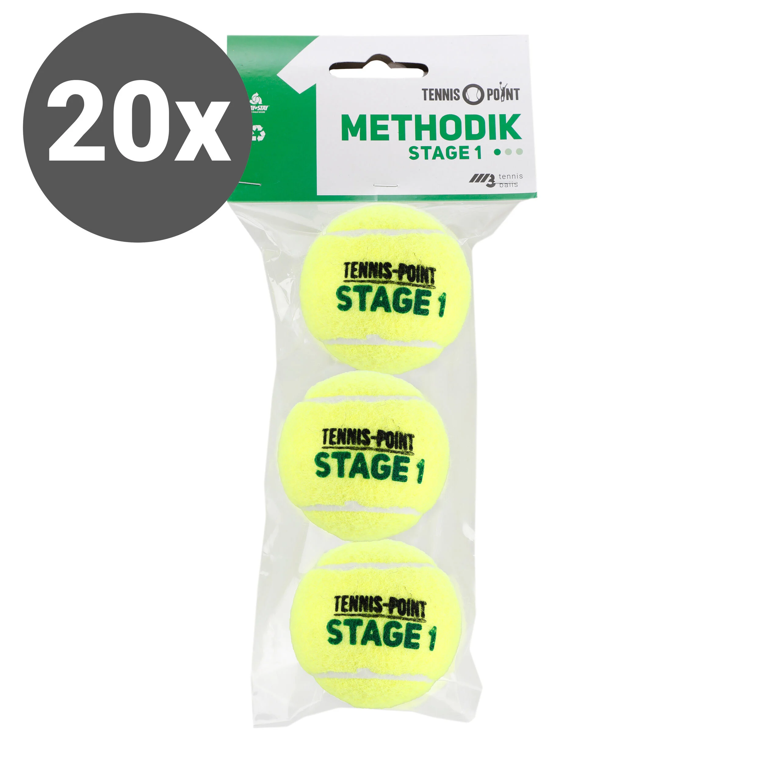 Tennis-Point Stage 1 20x Sachets De 3