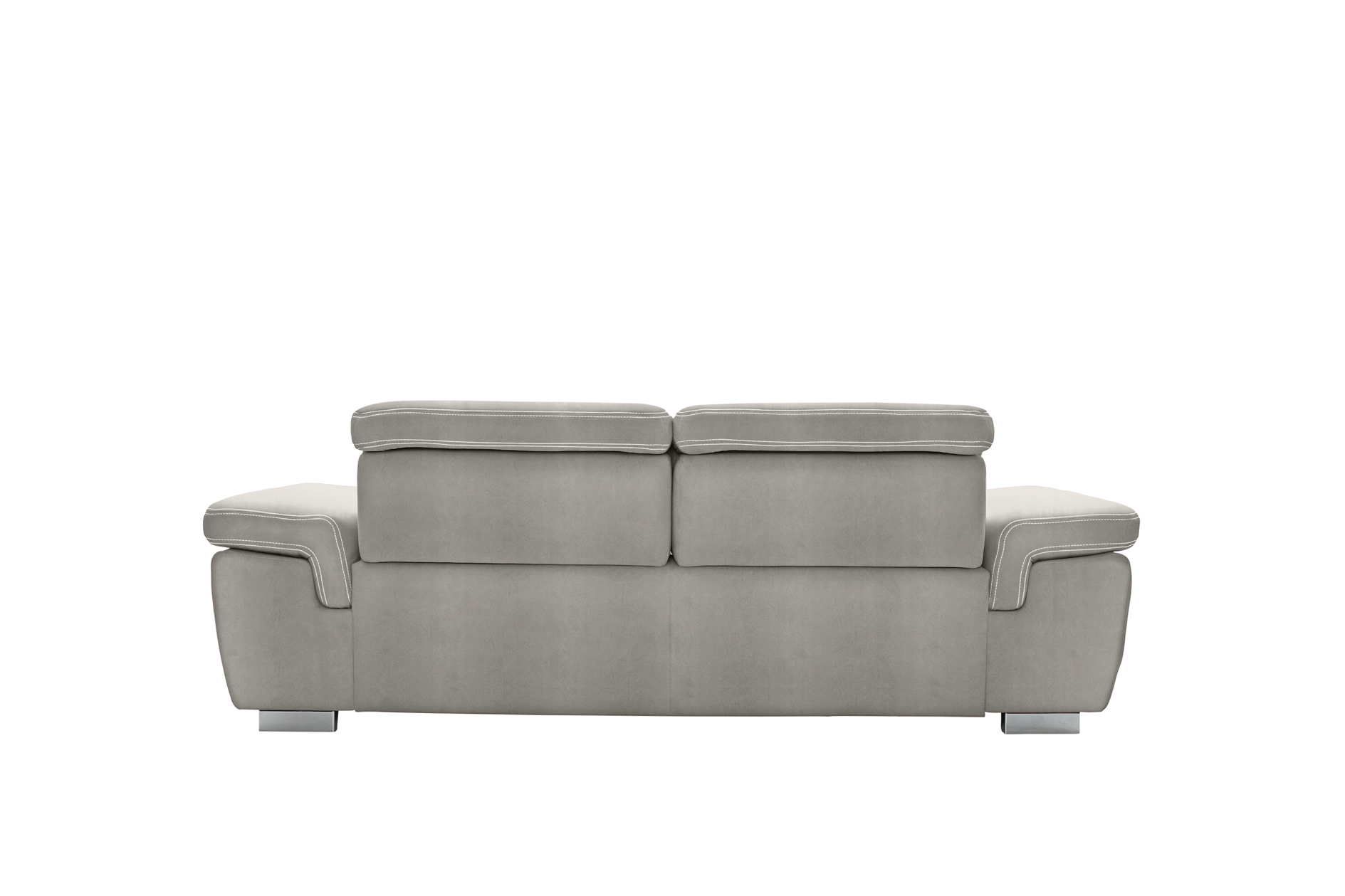 polsterpower 3-Sitzer Boxspringsofa - Saddle alu - Basismodell