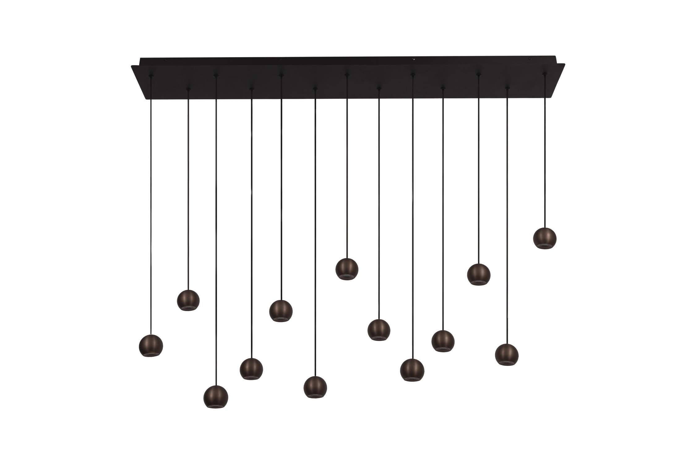 Lucide Premium MONTANA Hanglamp - Koffie