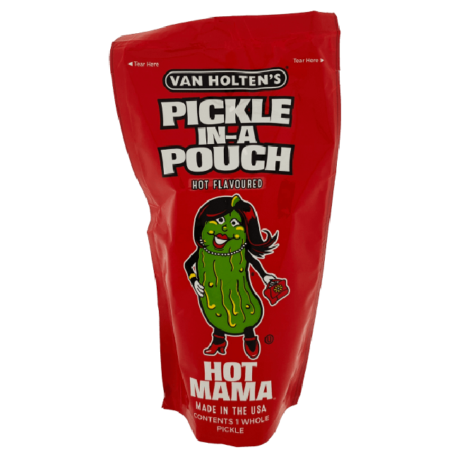 Van Holten's Pickle in-a Pouch Hete Smaak 167g