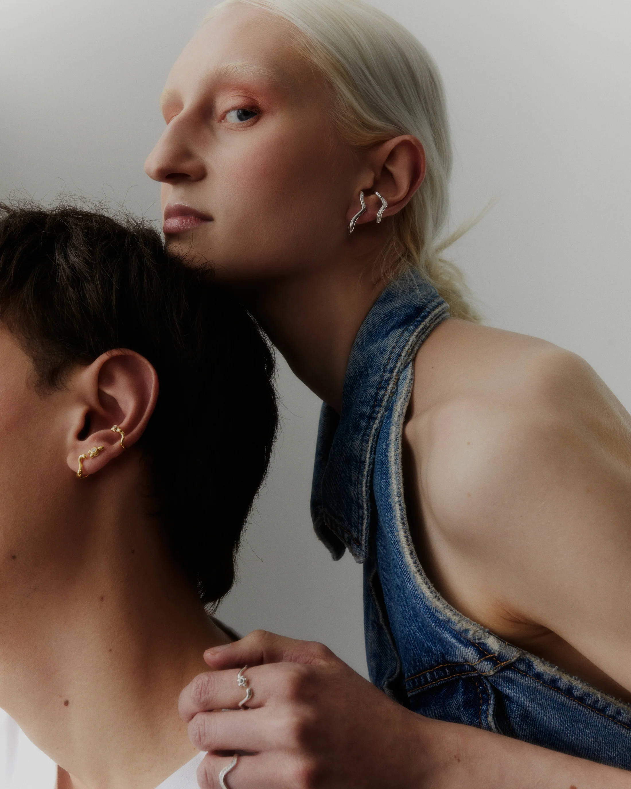 Maria Black  Yasmin earcuff - forgyldt