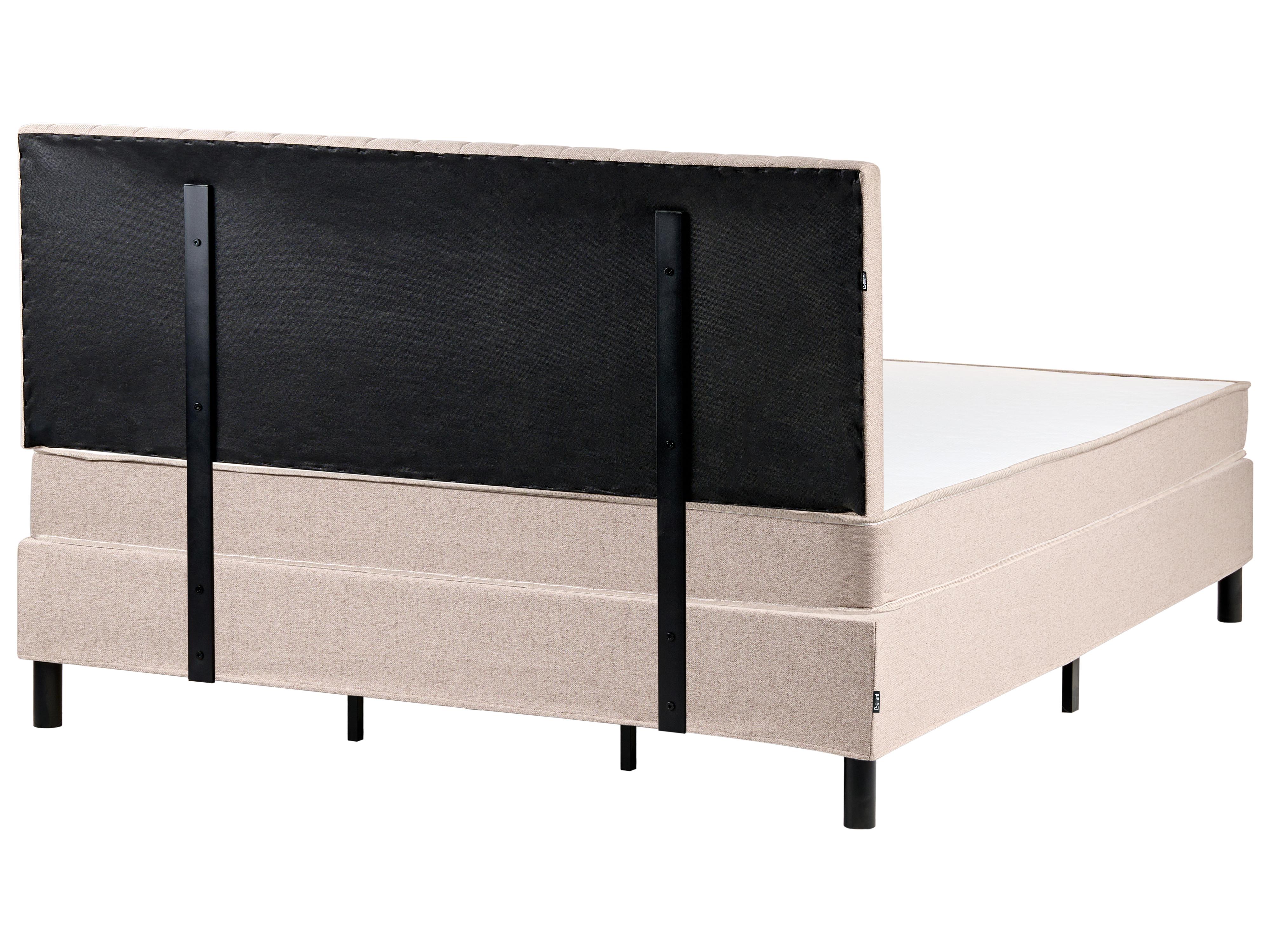 Boxspring Stof COUNTESS 180 x 200 cm Beige