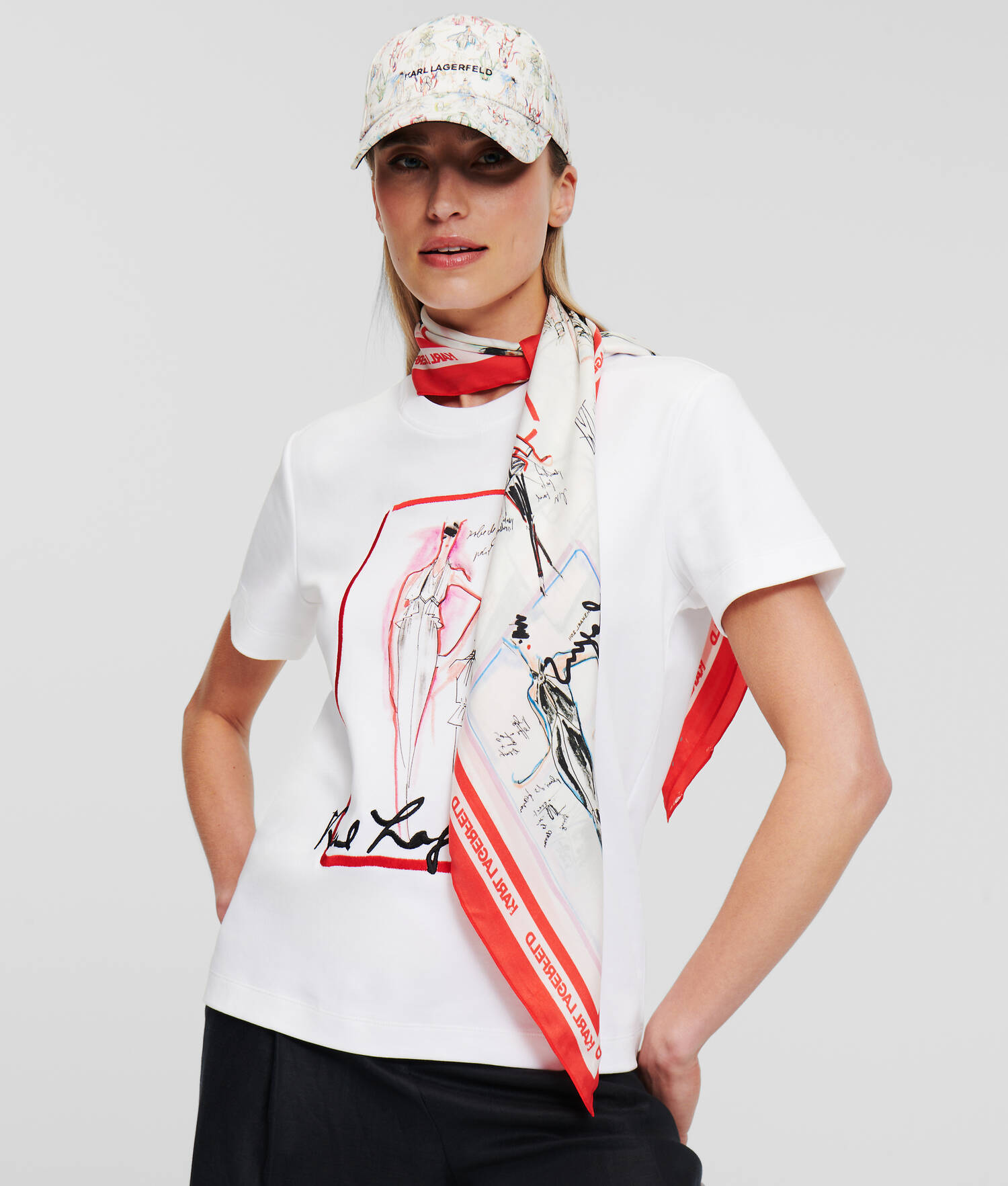 T-SHIRT INSPIRÉ DE CROQUIS K/ARCHIVE