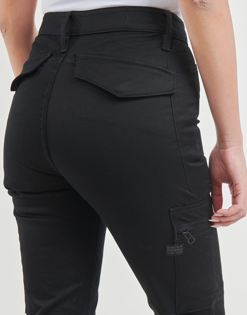 G-Star Raw - SLIM CARGO PANT WMN - BLACK
