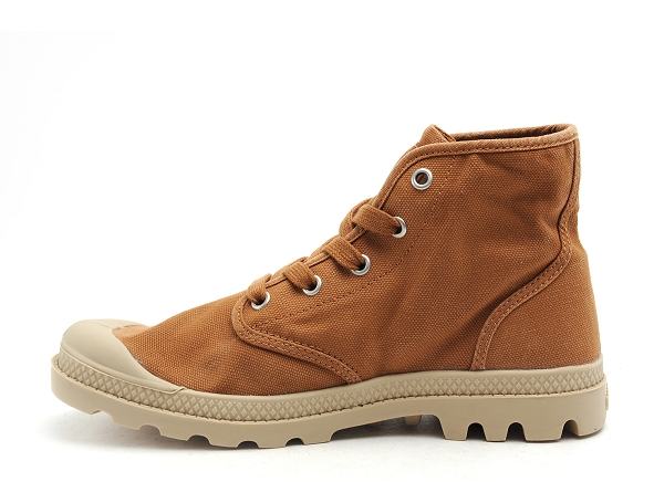 Palladium boots bottine plates femme womens pampa hi marron
