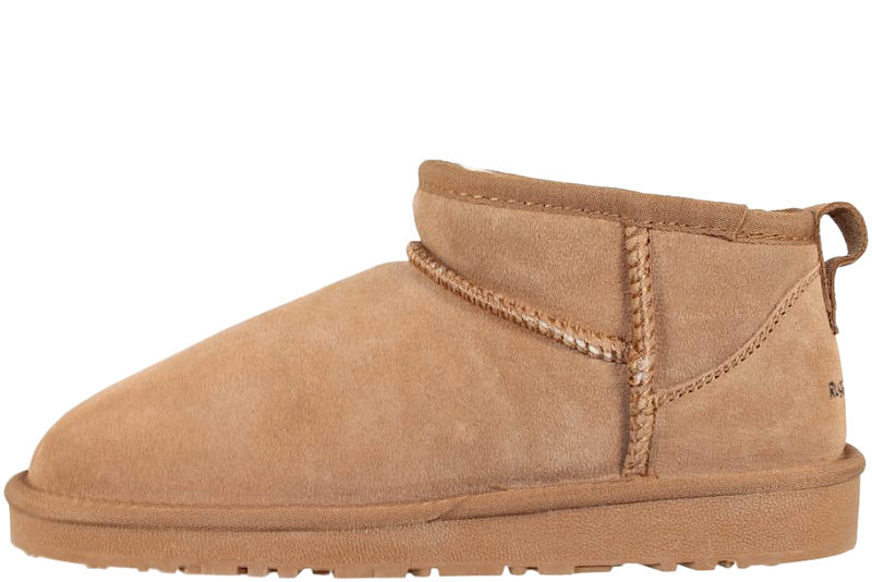 RUGGED GEAR BONDI MINI BAMSESTØVLE I CHESTNUT RUSKIND