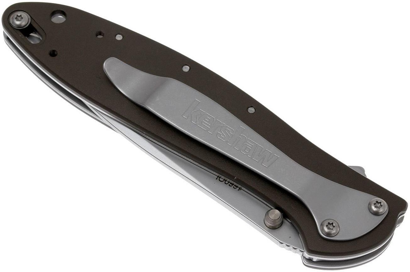Kershaw Leek 1660OL plain edge, groen