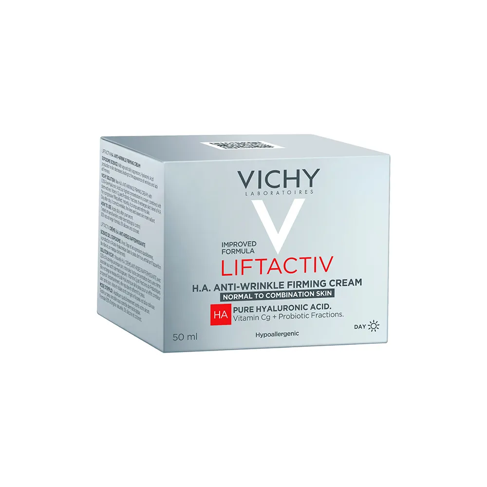 Vichy Liftactiv H.A. Anti-Wrinkle Day Cream Normal/Comb. Skin - 50 ml.