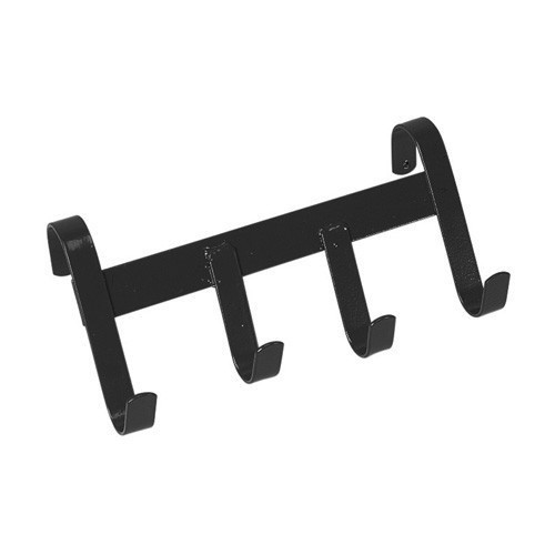 Cabideiro S94 para estábulos, preto