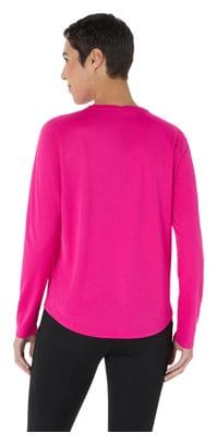Maillot manches longues Asics Core Run Rose Femme