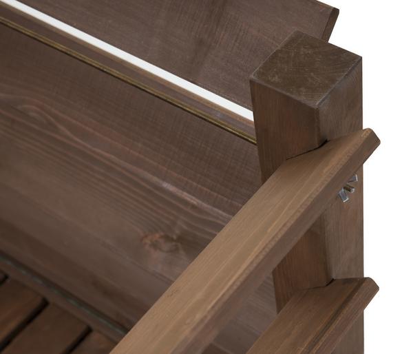 Hecht Holz-Kräuterhochbeet, ca. B125/H73/T91