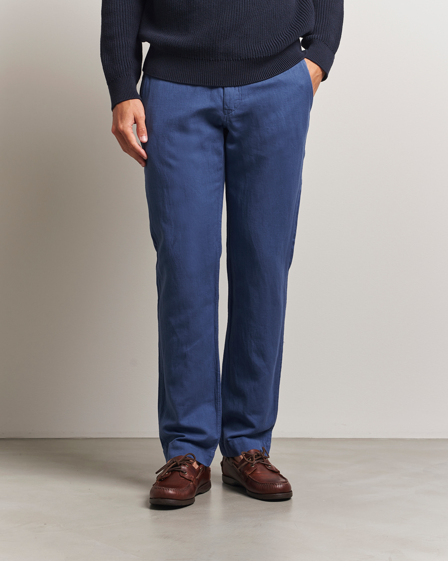 Polo Ralph Lauren Bedford Cotton/Linen Straight Fit Pants Old Royal