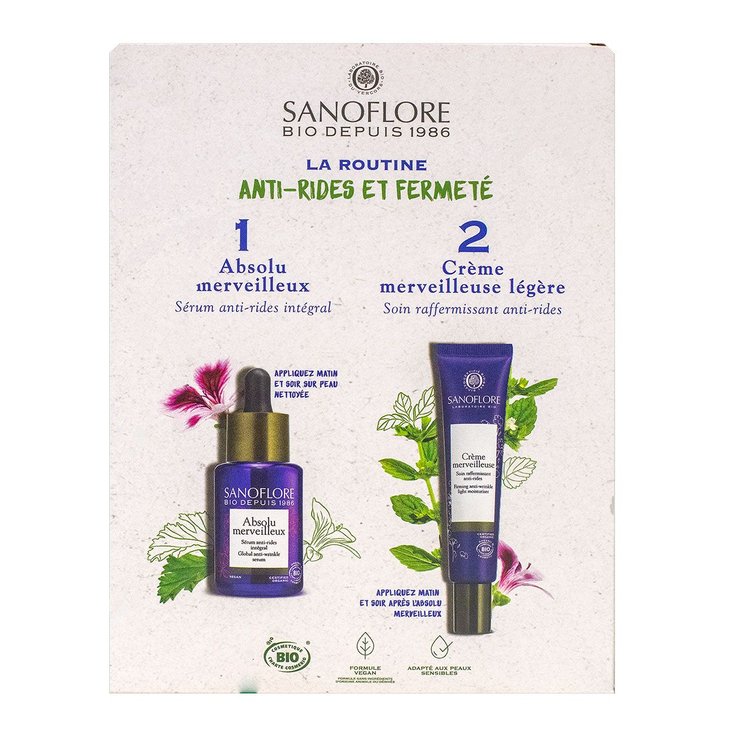 Coffret Absolu Merveilleux sérum 30ml + crème jour légère 40ml