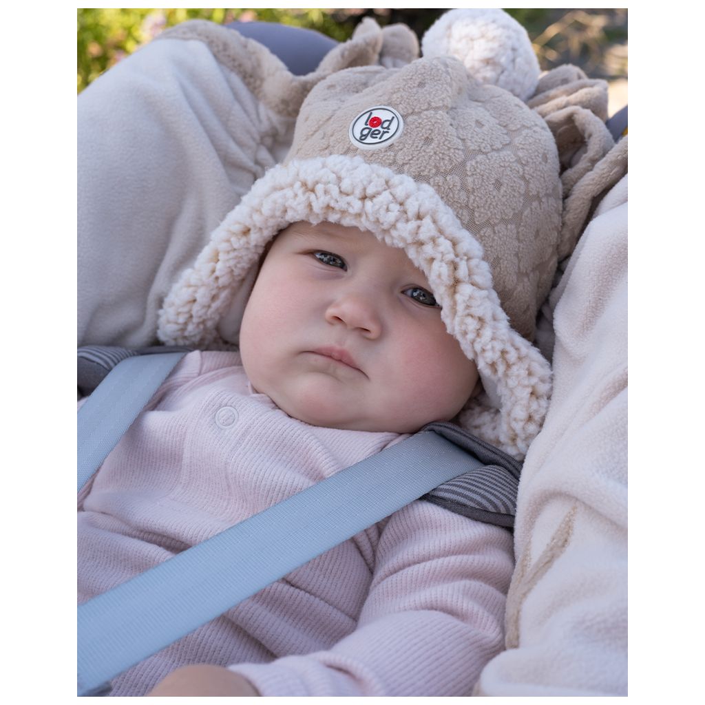 LodgerLodger   Mütze Folklore Fleece birch 0-3M