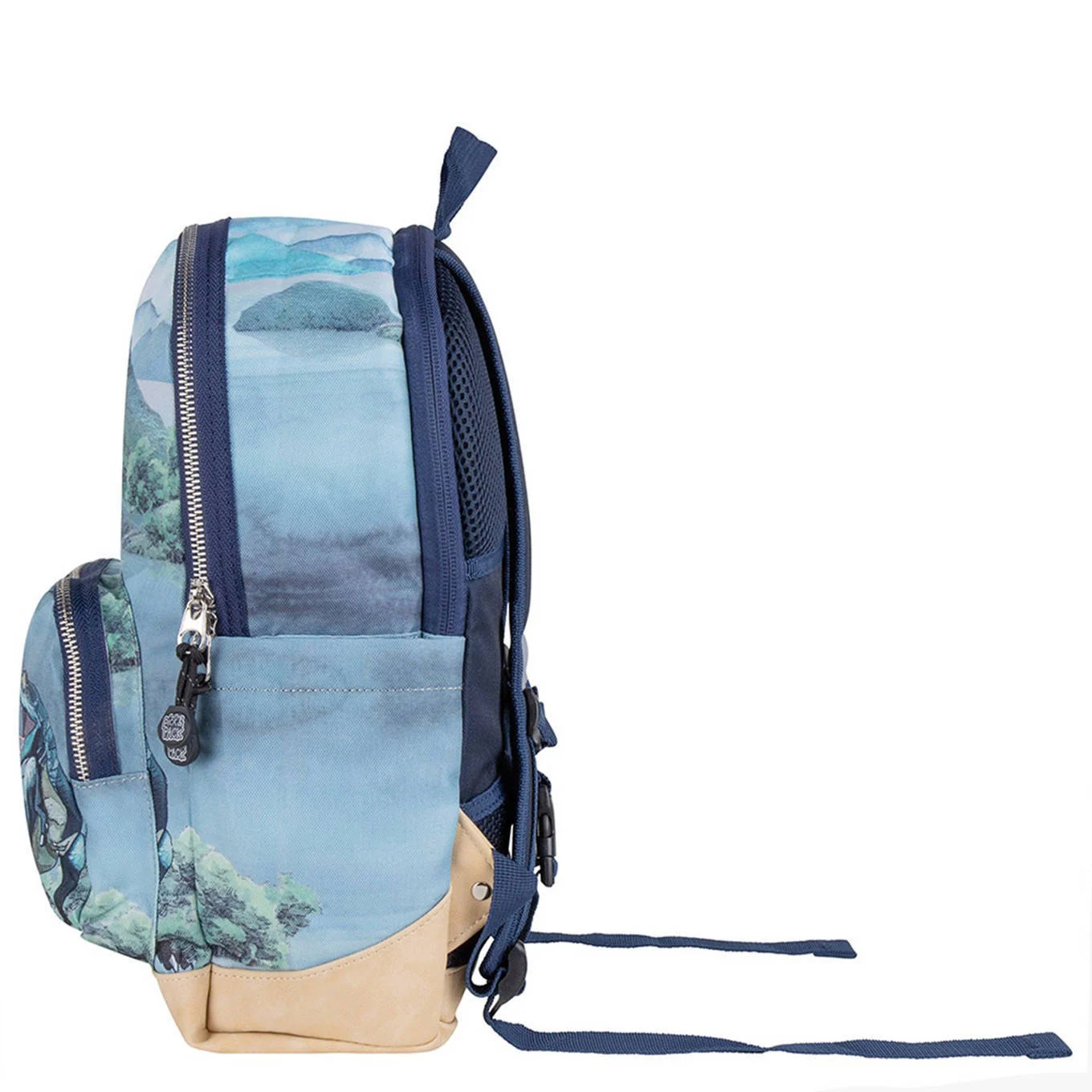 Pick & Pack rugzak All About Dinos M blauw