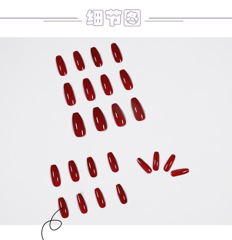 Candyvina - Puntige PVC kunstnagels