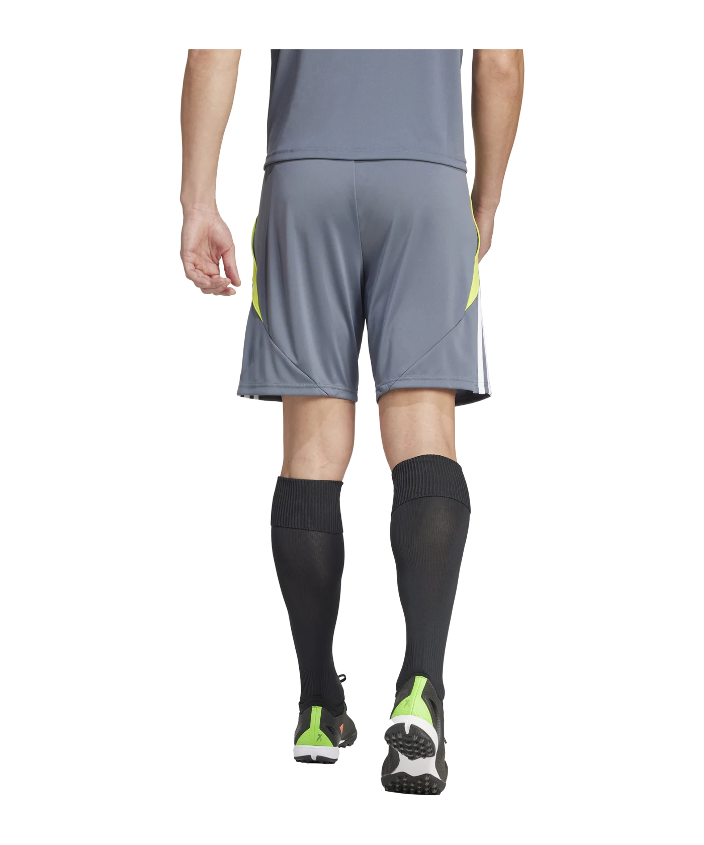 adidas Tiro 24 Training Short Grau Gelb