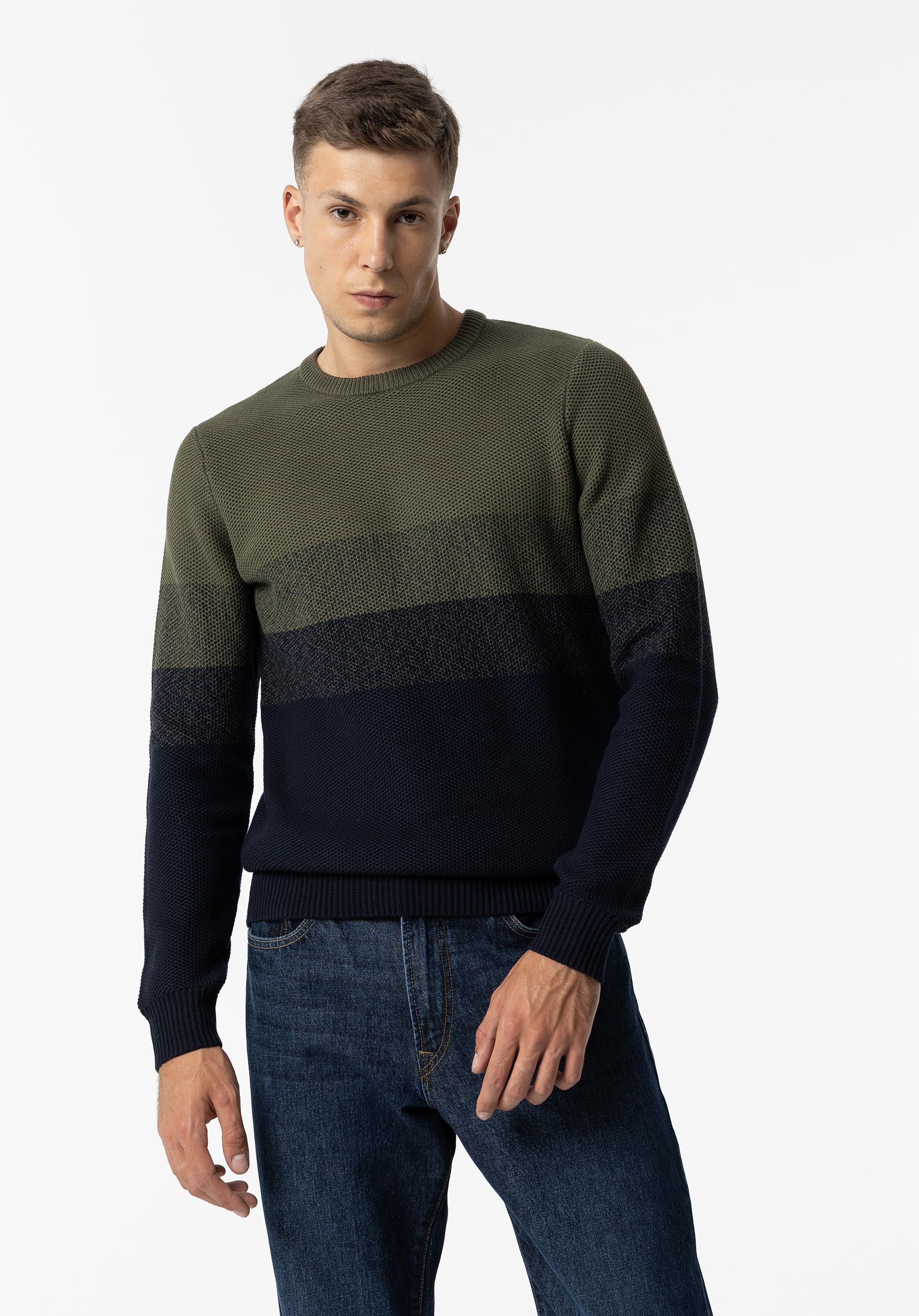 Camisola de Malha às Riscas