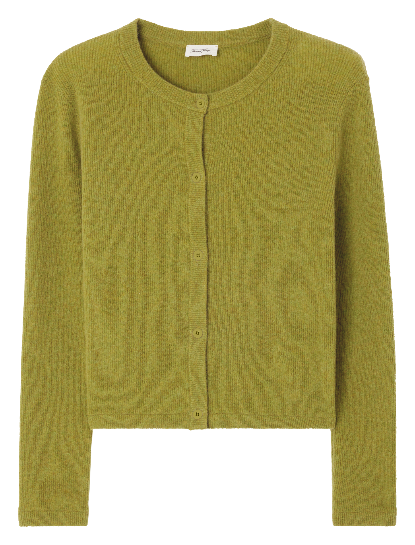 RAXOW - Gilet ajusté en laine mélangée | Vert