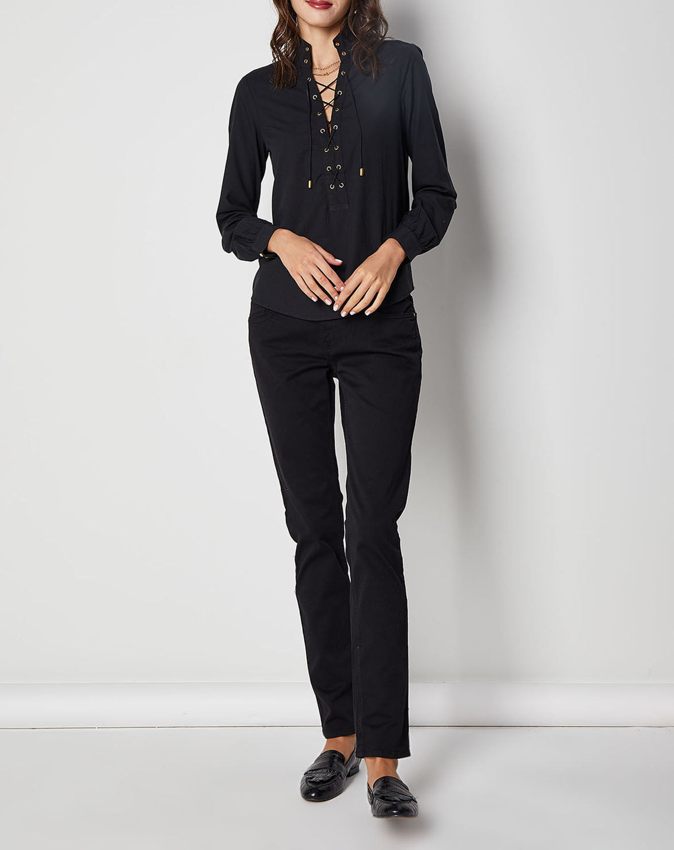 Swildens Pantalon Qajou noir