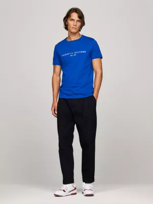Camiseta Slim Fit com Logo