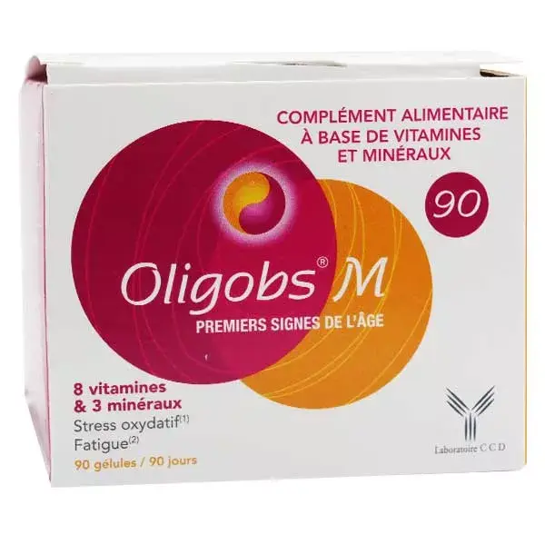 Oligobs M Primeiros Sinais de Envelhecimento 90 cápsulas