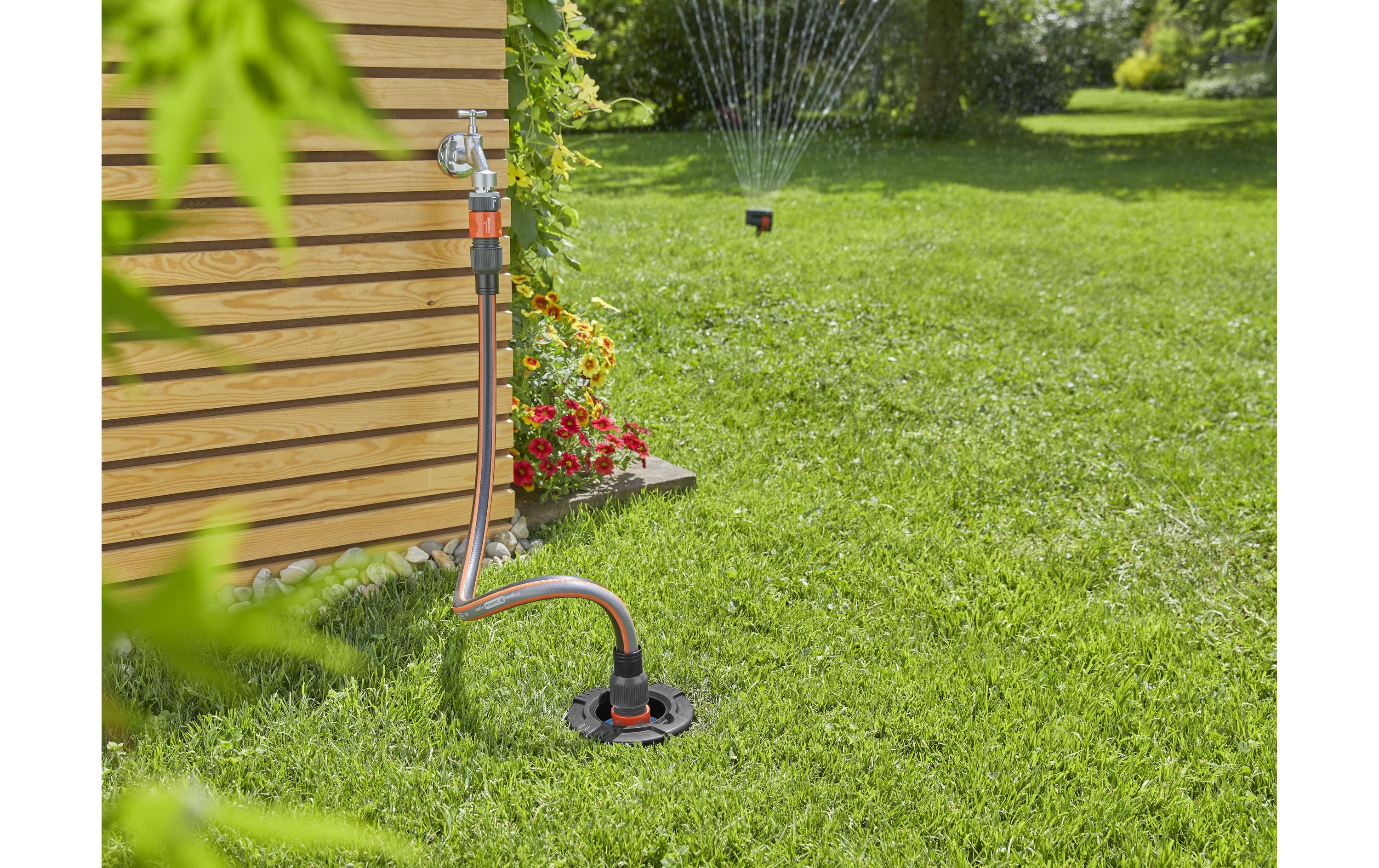 Sprinklersystem Start-Set Pipeline, ViereckregnerSmart System für Gartenbewässerung