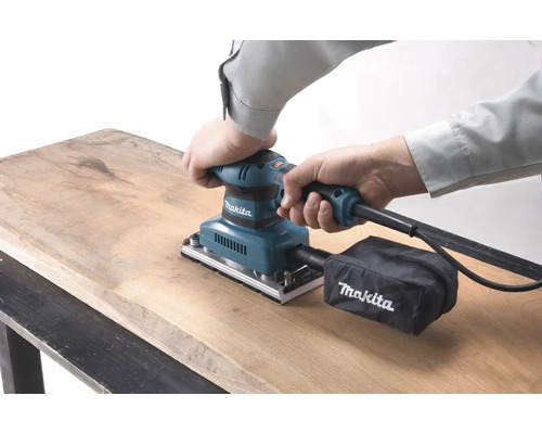 Makita BO3711J vlakschuurmachine inclusief MAKPAC systeemkoffer