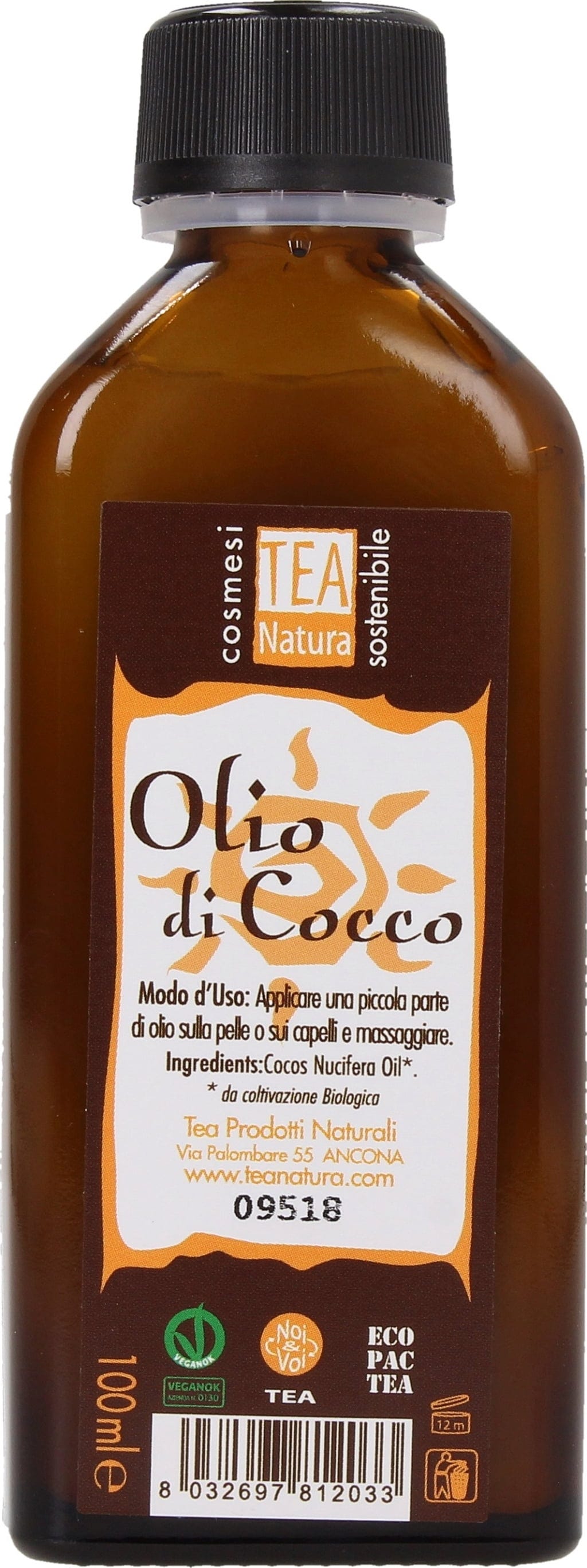 TEA Natura  Reines Kokosöl, 100 ml