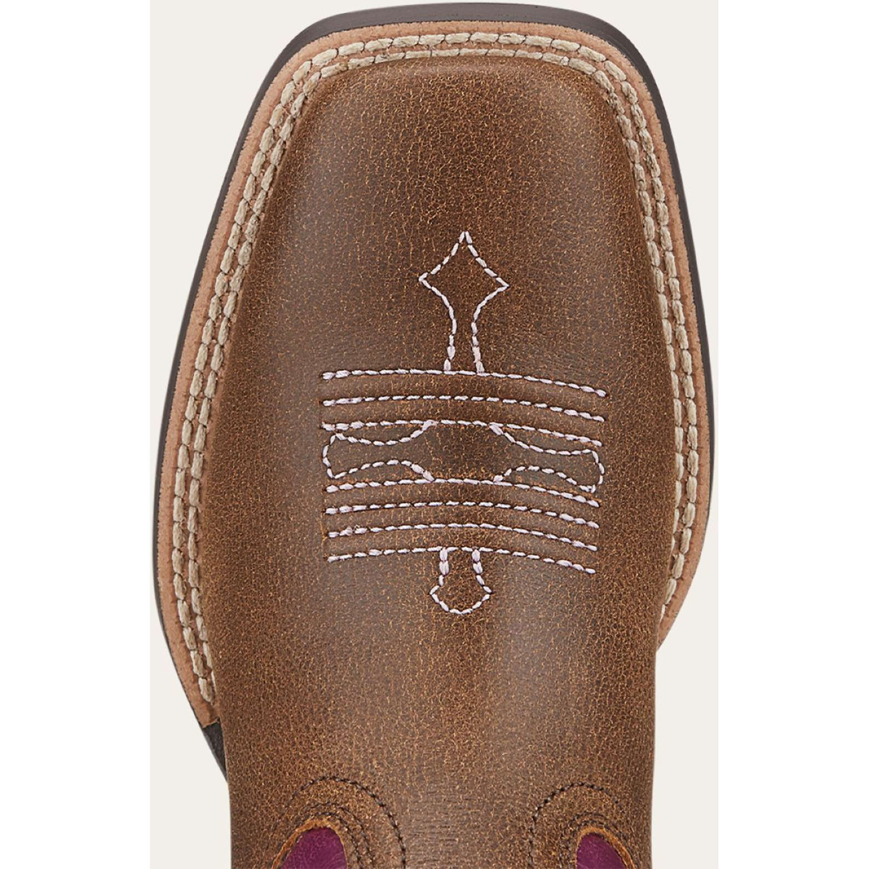 Ariat Westernlaarzen YTH Tombstone VNTG Bruin