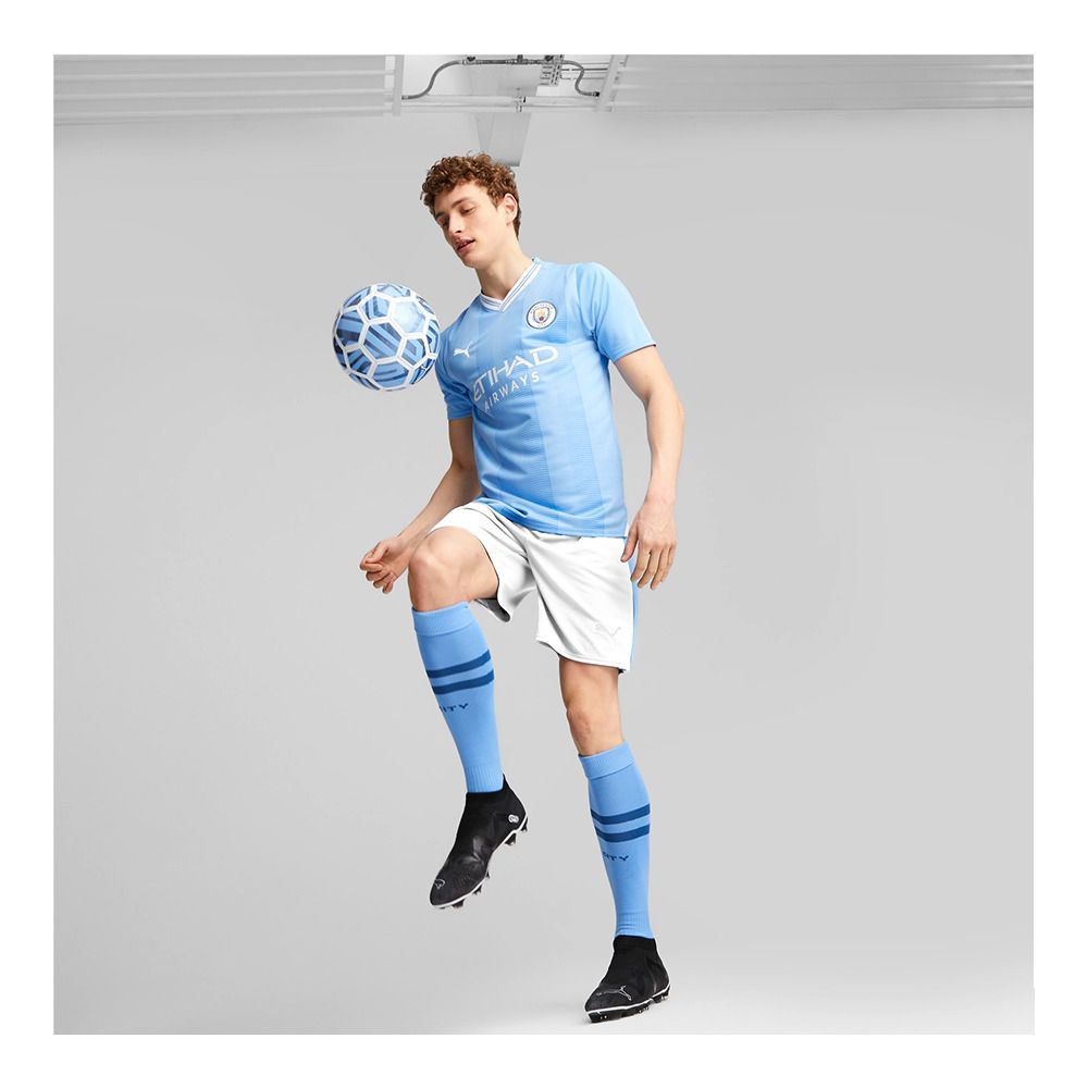 Puma MCFC HOME - Maillot Homme team light blue/puma white