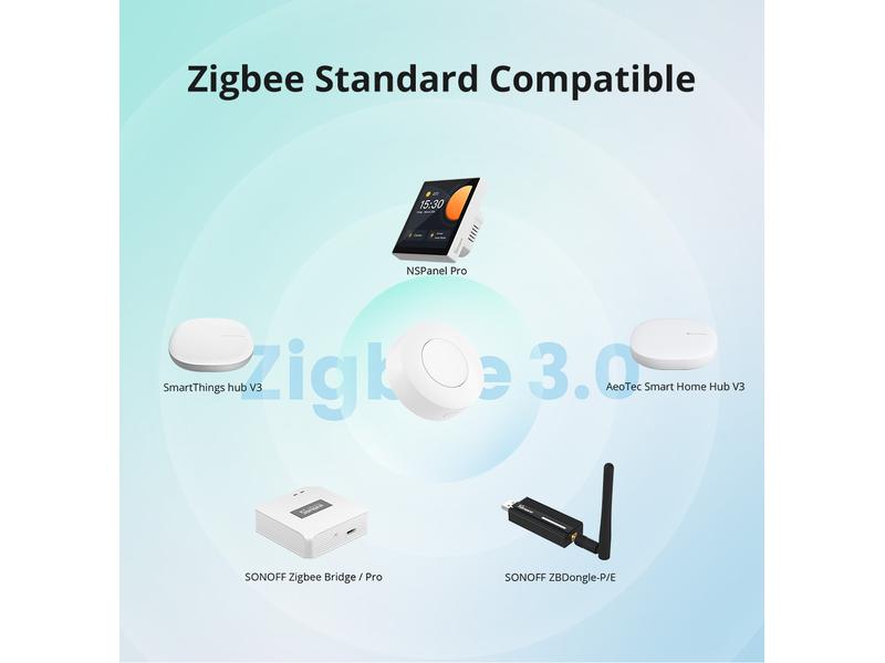 SONOFF WLAN-Schalter SNZB-01P DC 3 V Zigbee Wireless-Schalter