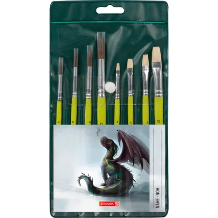BRUNNEN Schulpinsel 8er-Set Drago