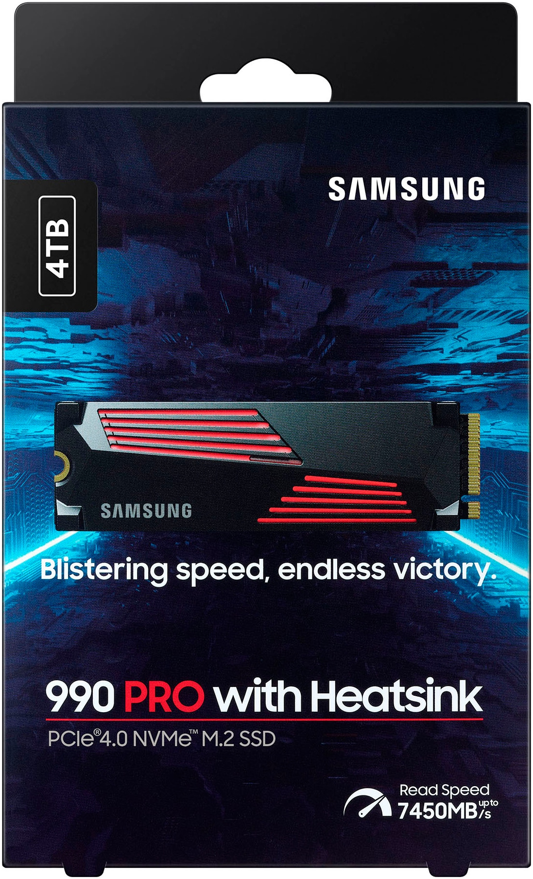 Samsung interne SSD »990 PRO Heatsink 4TB« 4000 GB Anschluss PCI Express 4.0