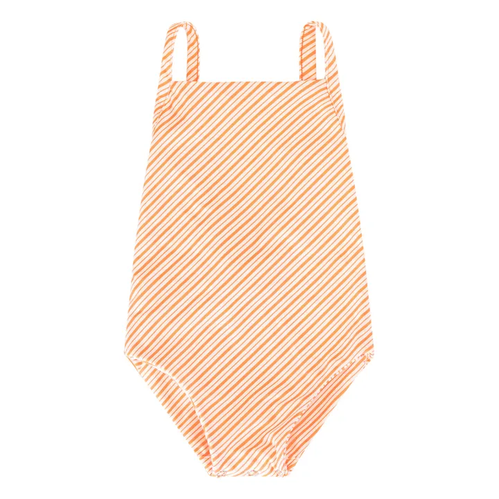 Ina Swim Maillot 1 Pièce Mara Rayé | Corail