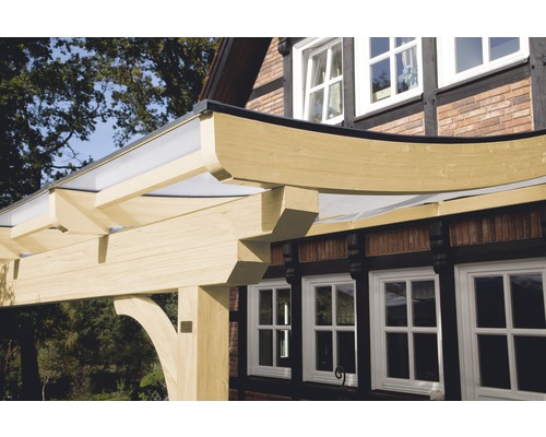 SKAN HOLZ Verona terrasoverkapping 434x239 cm naturel