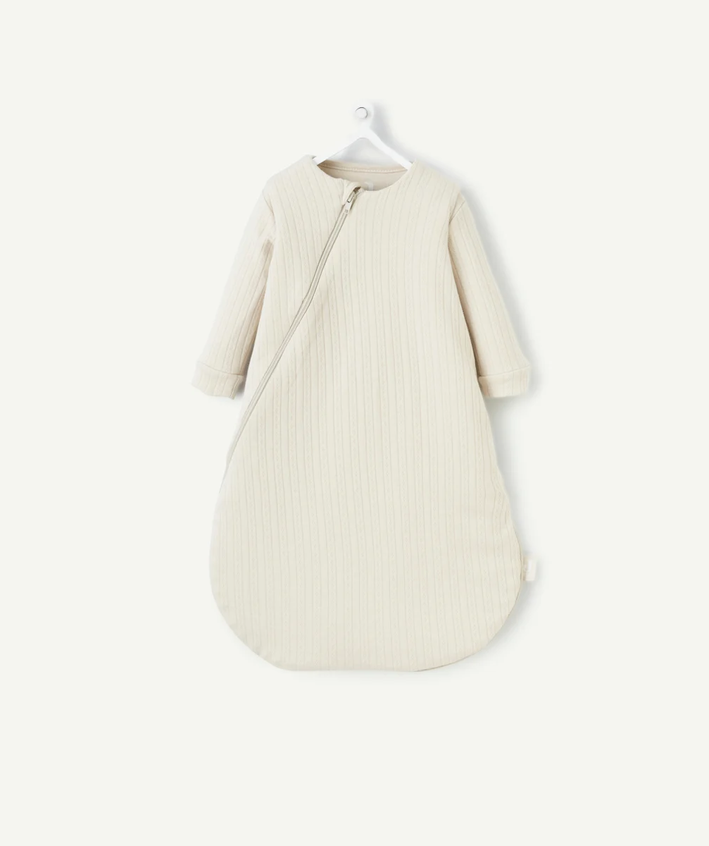 JOLLEINGIGOTEUSE AMOVIBLE 60CM EN COTON MARRON