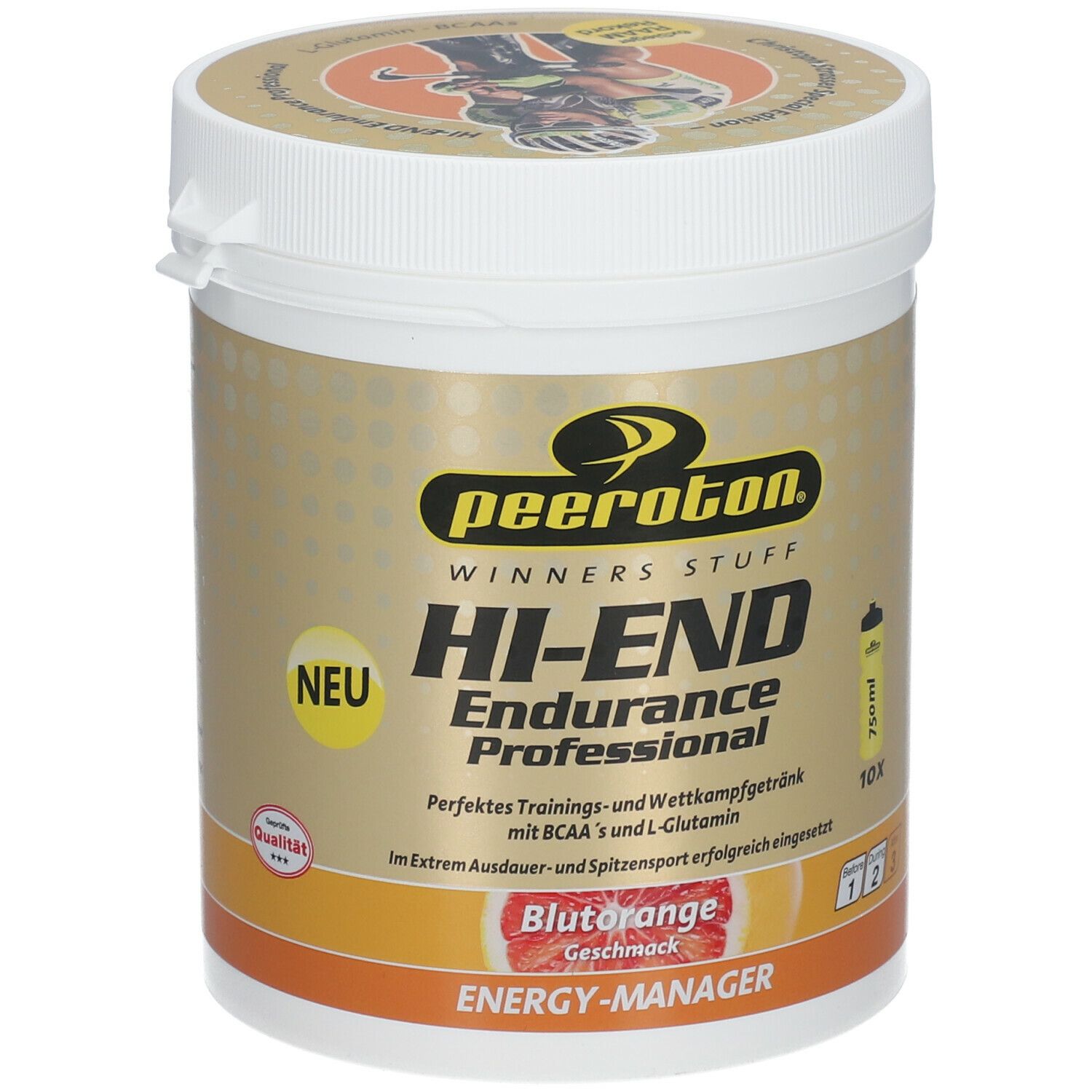 HI-END Endurance Energy Drink Professional 600g Blutorange