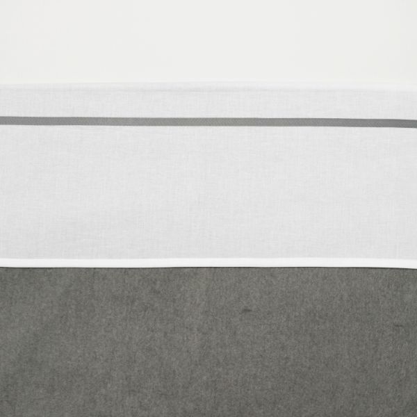 Meyco Wieglaken Wit Met Bies 75 x 100 cm