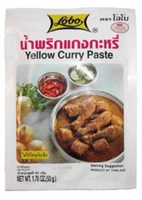 Lobo Mix Gele Currypasta 50g