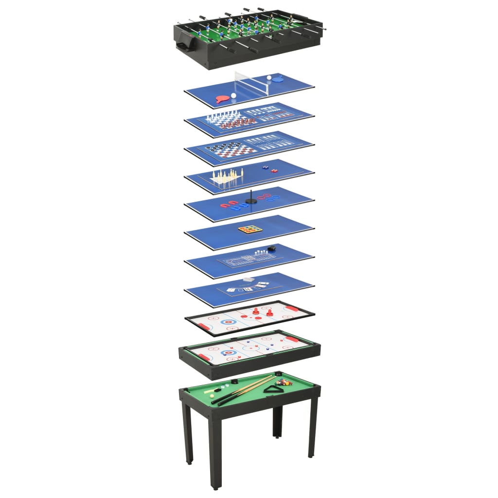 Multijogos de mesa Vidaxl 15 em 1
