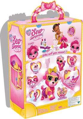 Scruff-A-Luvs Kosedyr Sew Surprise, Rosa